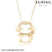 43064-Xuping moda jóias colar de ouro com loja online china 43064 Xuping moda jóias colar de ouro com loja online china